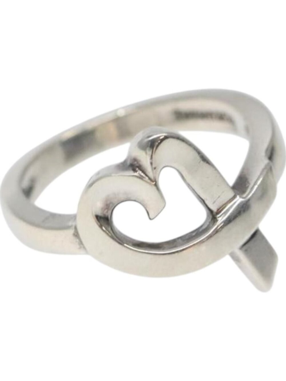 TIFFANY&Co. Loving Heart Ring Ag925 Silver